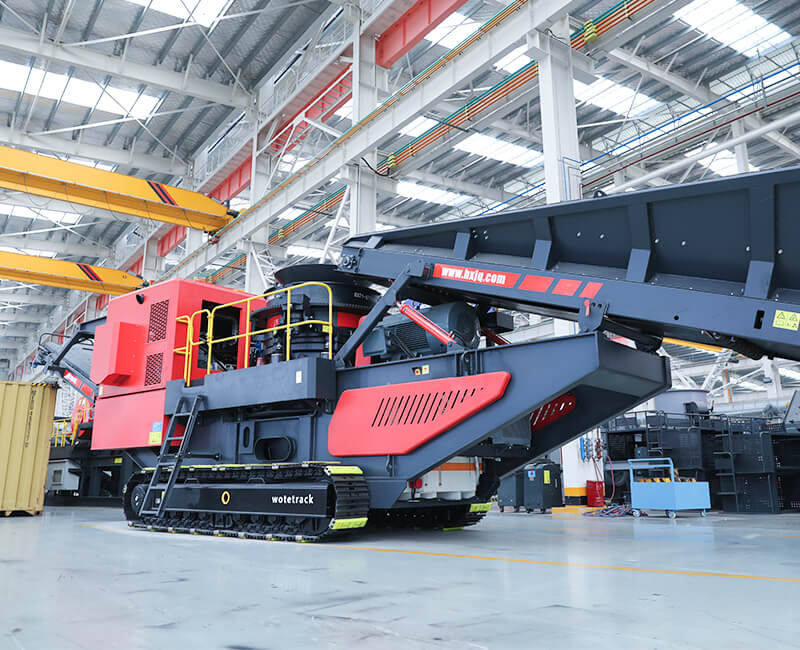 Карта продукции передвижной дробилки