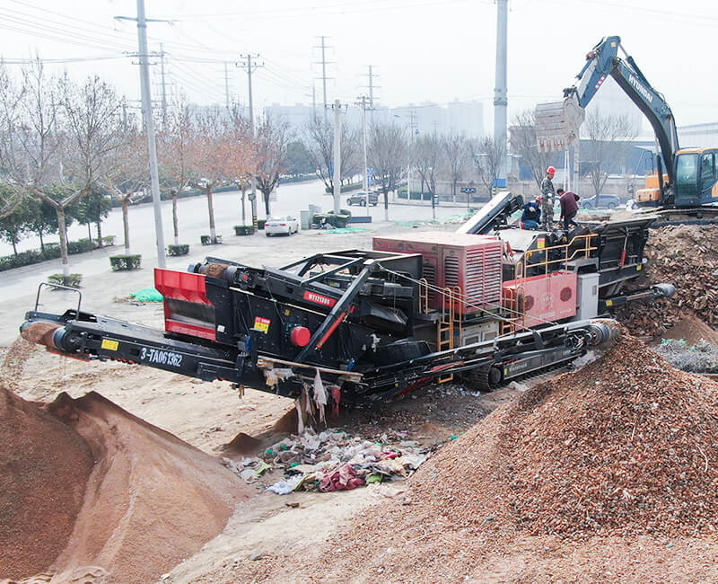 Карта продукции передвижной дробилки