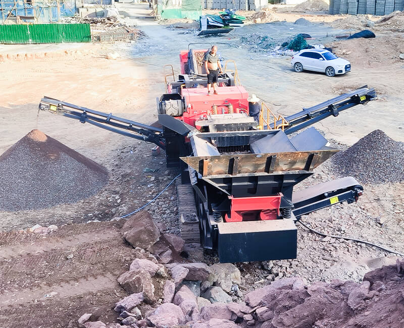 Карта продукции передвижной дробилки